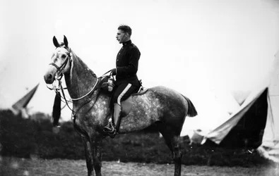 Oficial de los Scots Greys, c.1890s